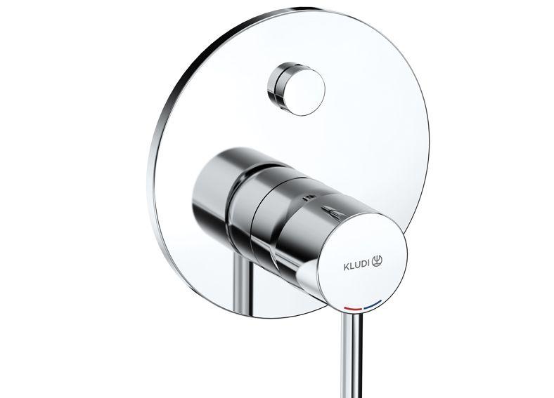 Innovative water changeover! The new PUSH &amp; SWITCH function offers comfortable and velvety smooth changeover at the touch of a button - in the shower or at the bath. 